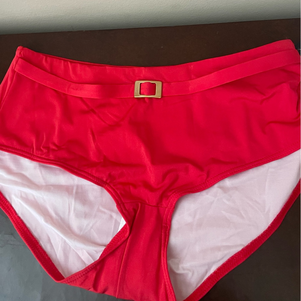 NWT Red Fantasies swim bottom